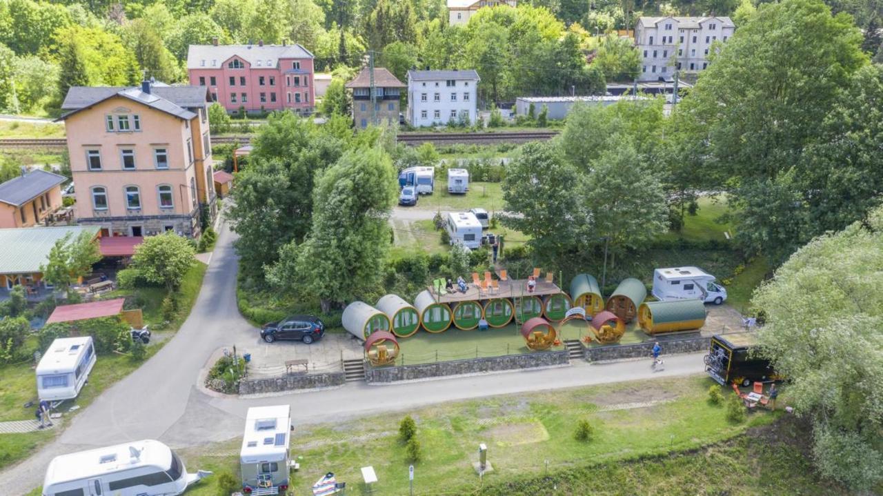 Pension Bomaetscher Königstein an der Elbe Eksteriør bilde