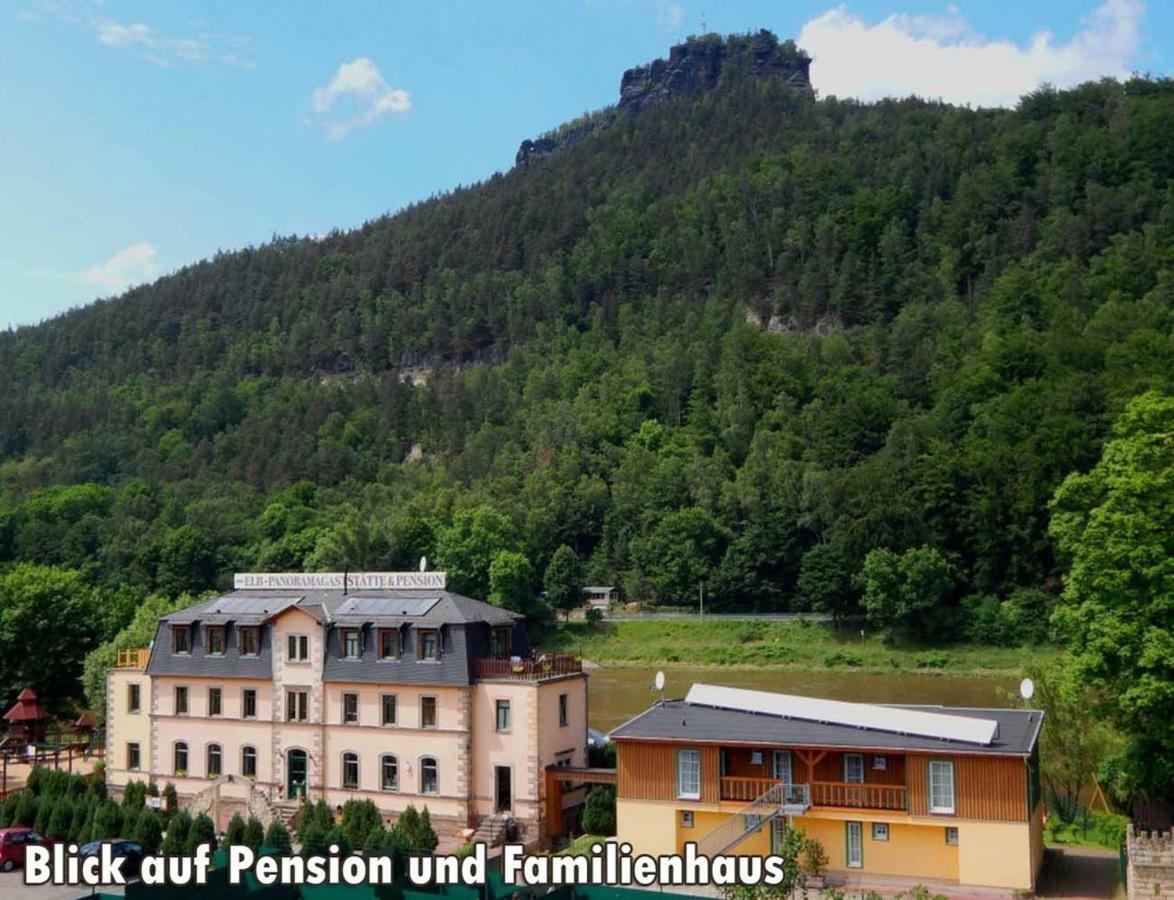 Pension Bomaetscher Königstein an der Elbe Eksteriør bilde