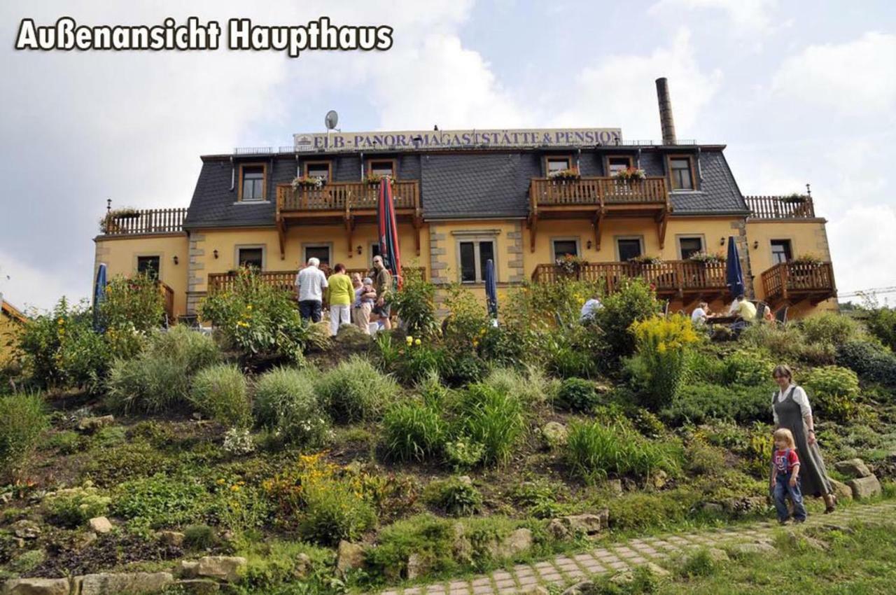 Pension Bomaetscher Königstein an der Elbe Eksteriør bilde