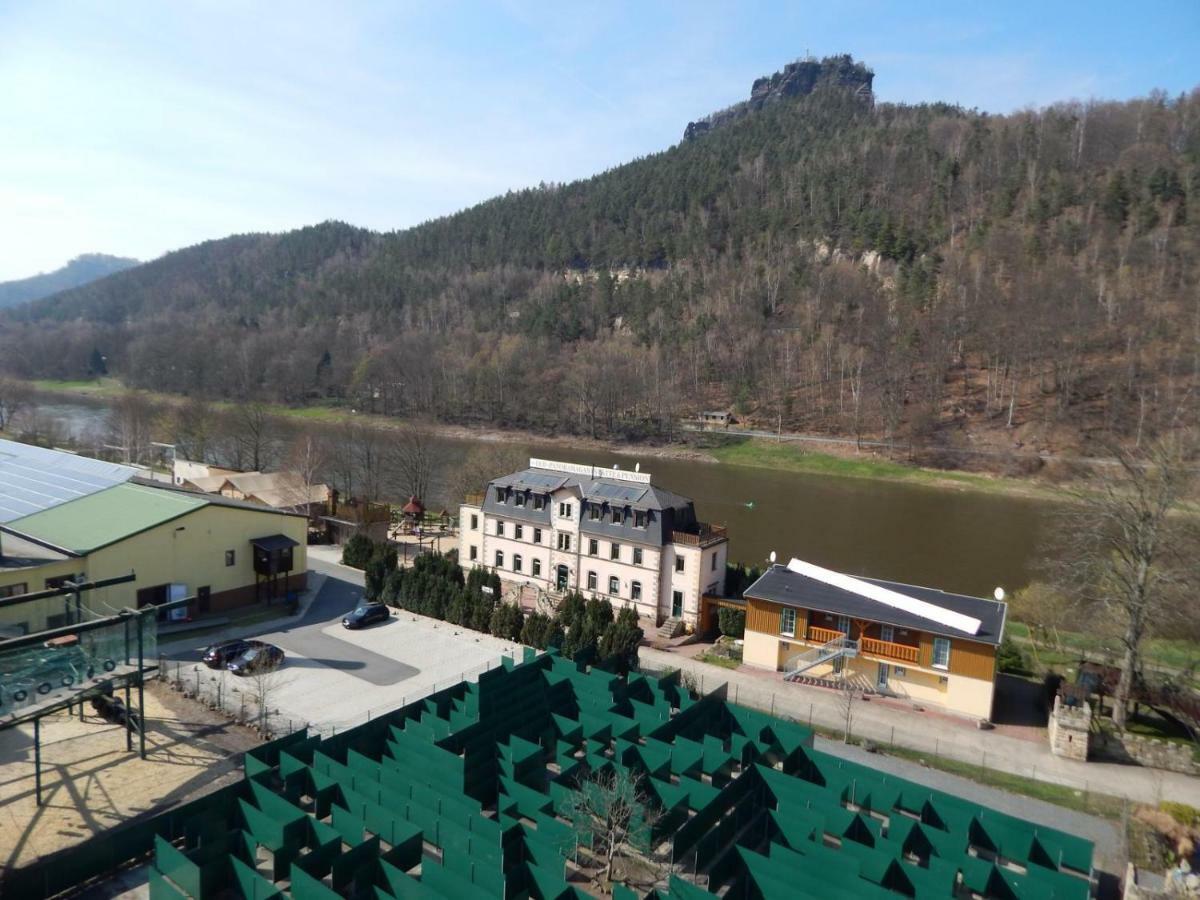 Pension Bomaetscher Königstein an der Elbe Eksteriør bilde